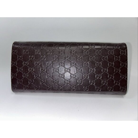 GUCCI Authentic Triangle Brown Sunglasses Case Collapsable - Picture 4 of 11